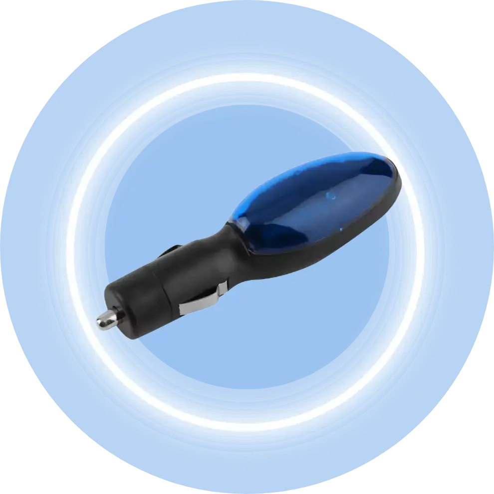 The compact and easy-to-install FuelSync device.